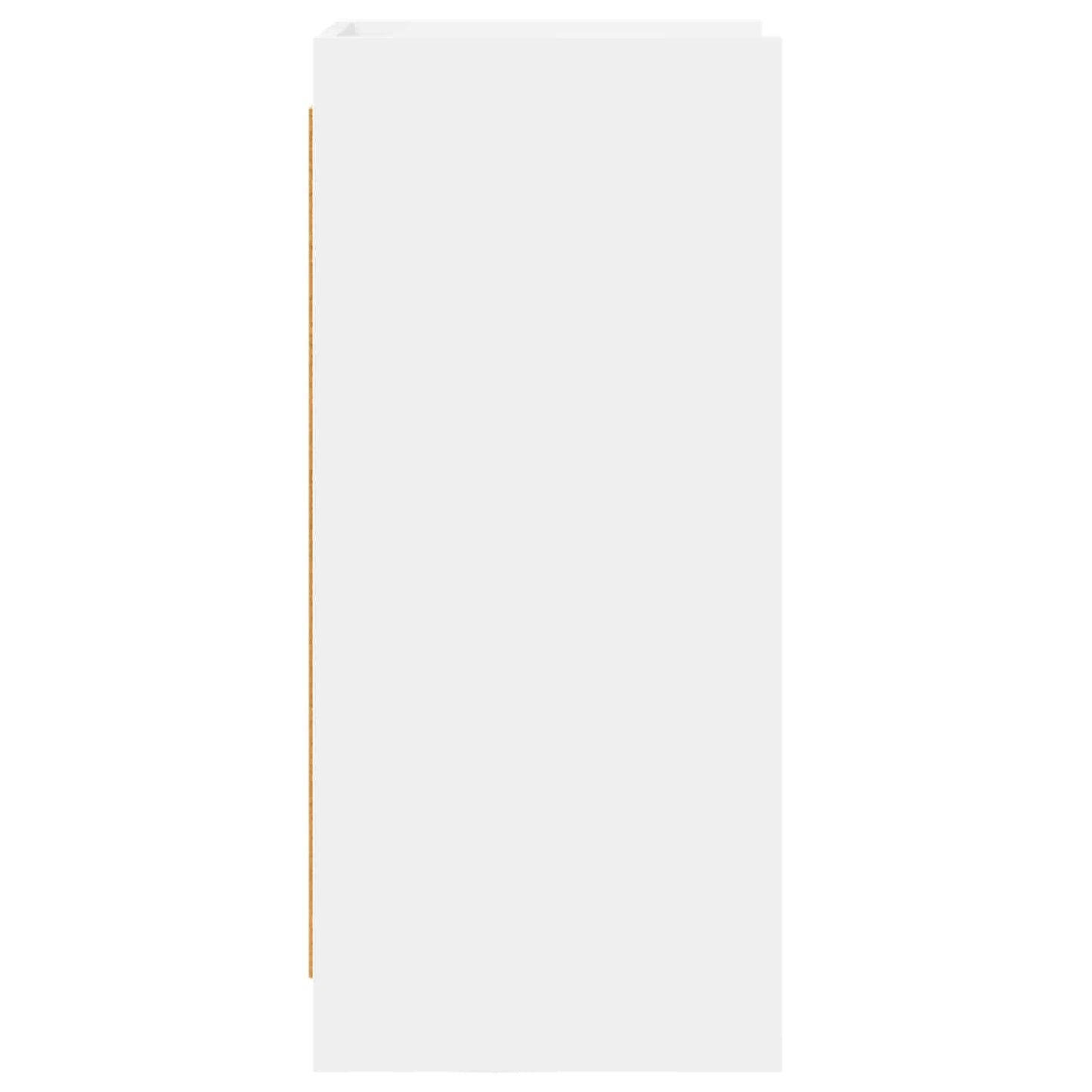 Sideboard White 40 x 36 x 80 cm Engineered Wood