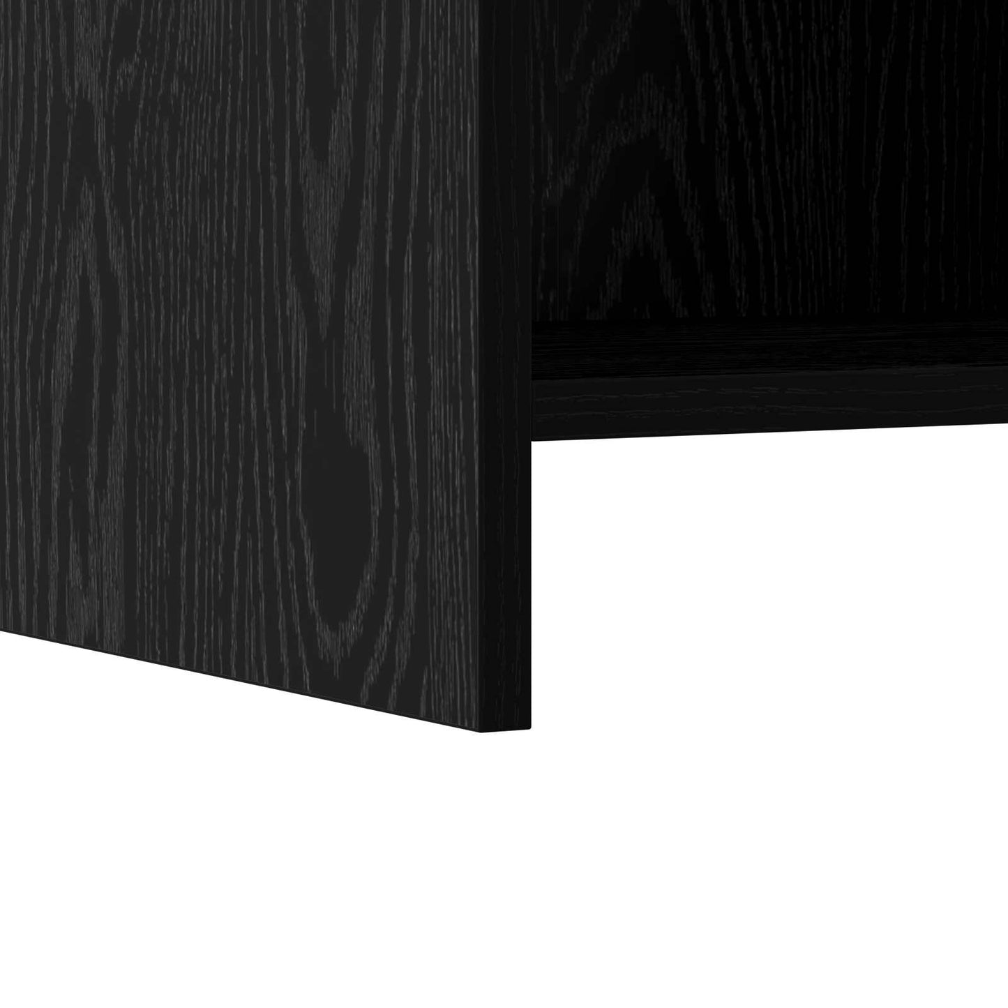 Sideboard Black Oak 40 x 36 x 80 cm Engineered Wood