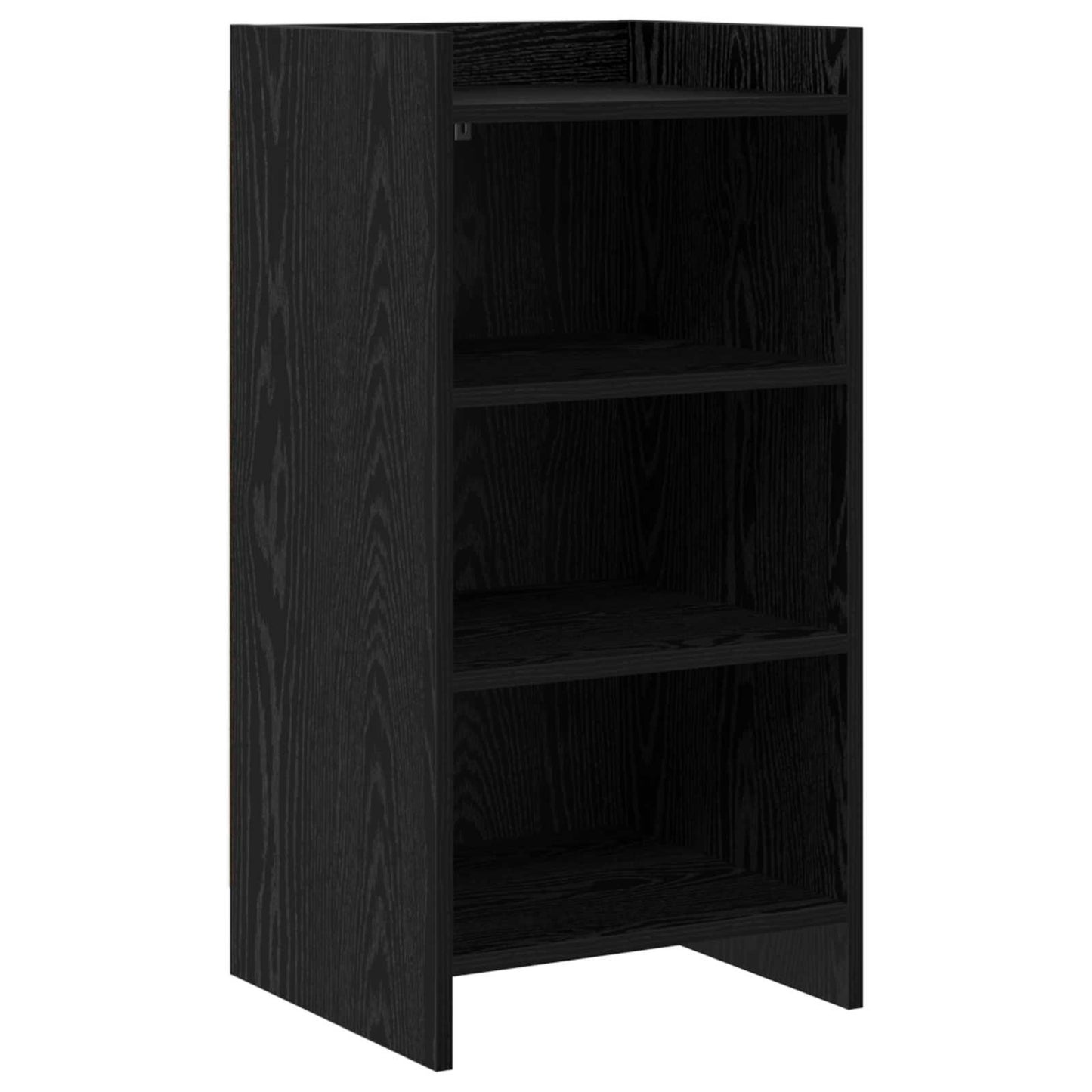 Sideboard Black Oak 40 x 36 x 80 cm Engineered Wood
