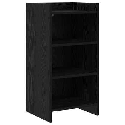 Sideboard Black Oak 40 x 36 x 80 cm Engineered Wood