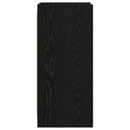 Sideboard Black Oak 40 x 36 x 80 cm Engineered Wood