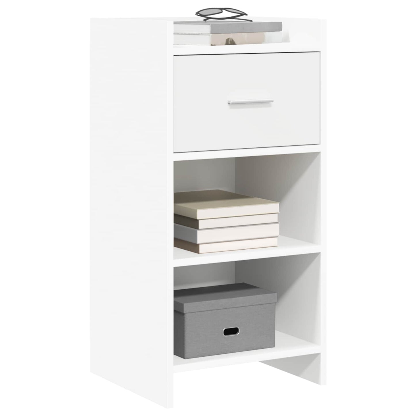 Sideboard White 40 x 36 x 80 cm Engineered Wood
