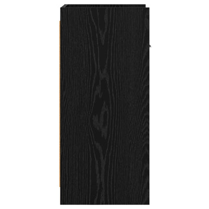 Sideboard Black Oak 40 x 36 x 80 cm Engineered Wood