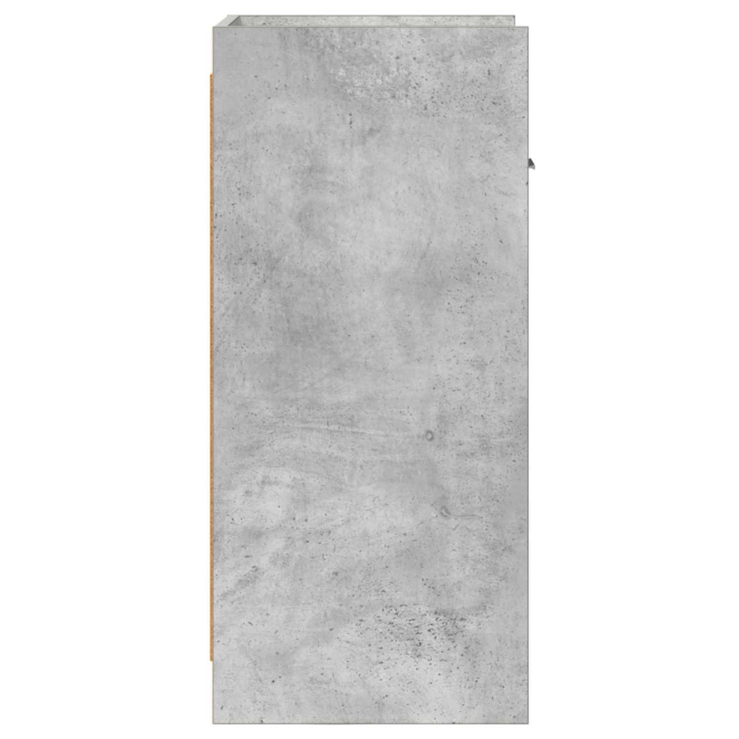 Sideboard Concrete Grey 40 x 36 x 80 cm Engineered Wood