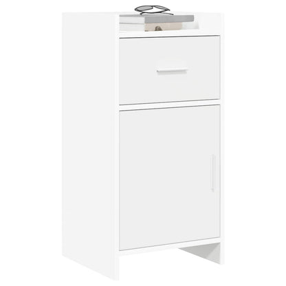 Sideboard White 40 x 36 x 80 cm Engineered Wood