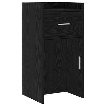 Sideboard Black Oak 40 x 36 x 80 cm Engineered Wood