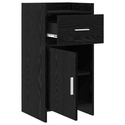 Sideboard Black Oak 40 x 36 x 80 cm Engineered Wood
