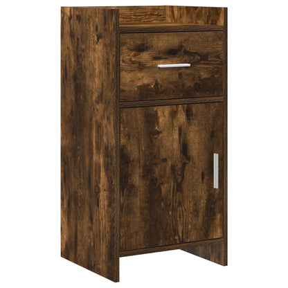 Sideboard Smoked Oak 40 x 36 x 80 cm Engineered Wood