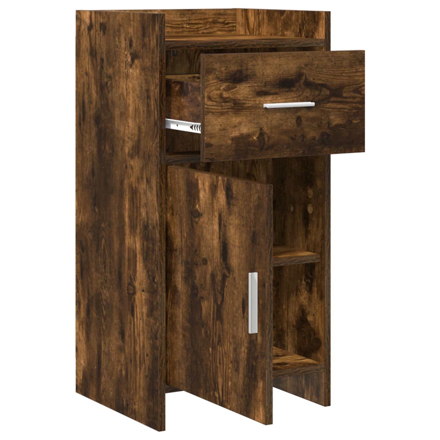 Sideboard Smoked Oak 40 x 36 x 80 cm Engineered Wood