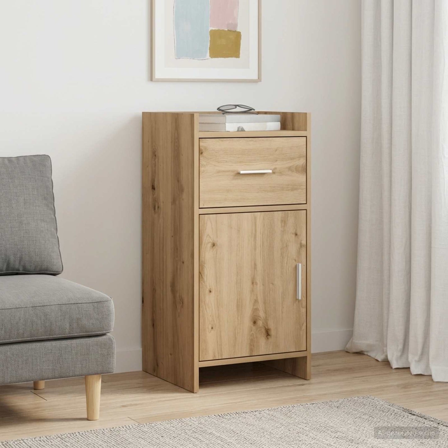 Sideboard Artisan Oak 40 x 36 x 80 cm Engineered Wood