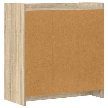 Sideboard Sonoma Oak 72 x 36 x 80 cm Engineered Wood