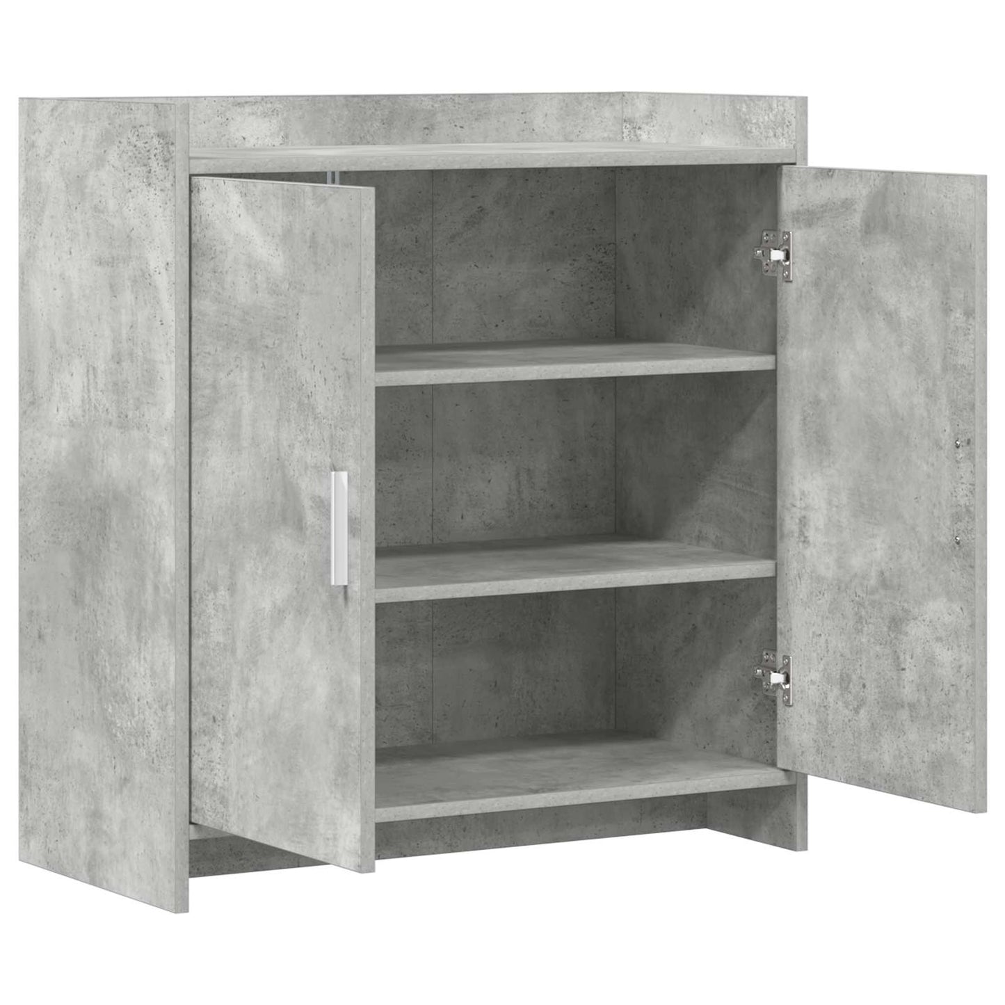 Sideboard Concrete Grey 72 x 36 x 80 cm Engineered Wood