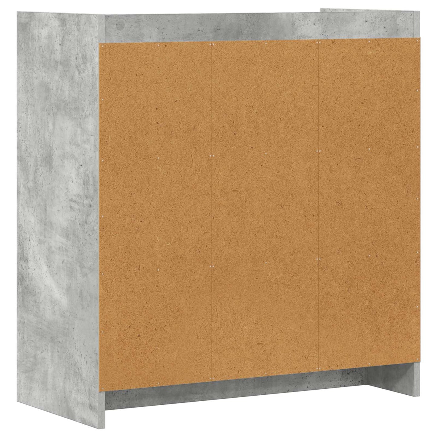 Sideboard Concrete Grey 72 x 36 x 80 cm Engineered Wood