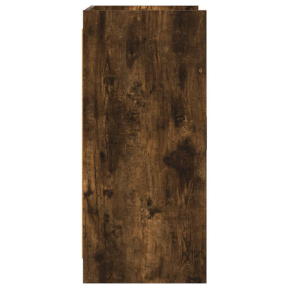 Sideboard Smoked Oak 72 x 36 x 80 cm Engineered Wood