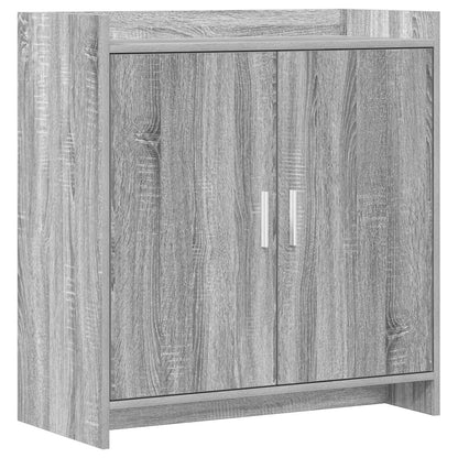 Sideboard Grey Sonoma 72 x 36 x 80 cm Engineered Wood