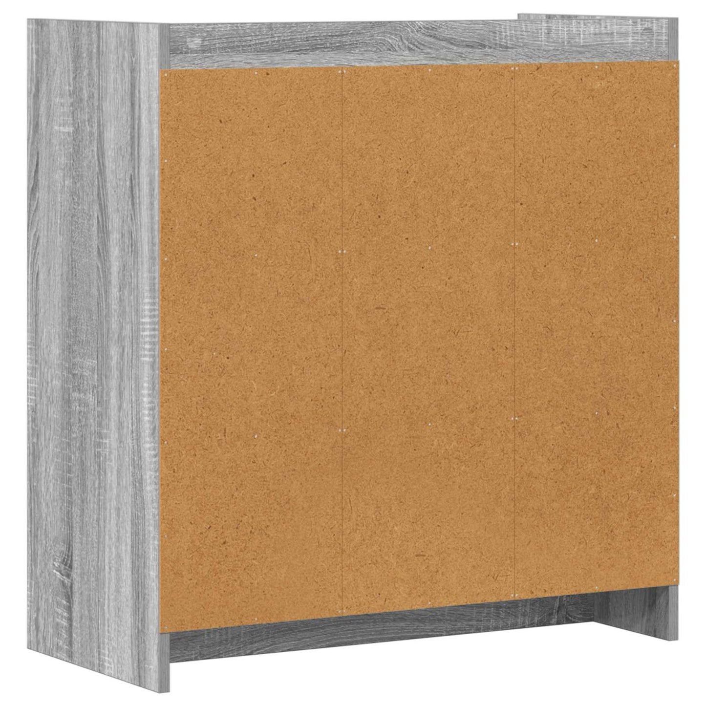 Sideboard Grey Sonoma 72 x 36 x 80 cm Engineered Wood