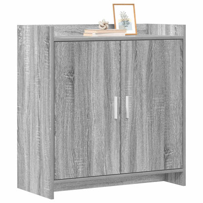 Sideboard Grey Sonoma 72 x 36 x 80 cm Engineered Wood