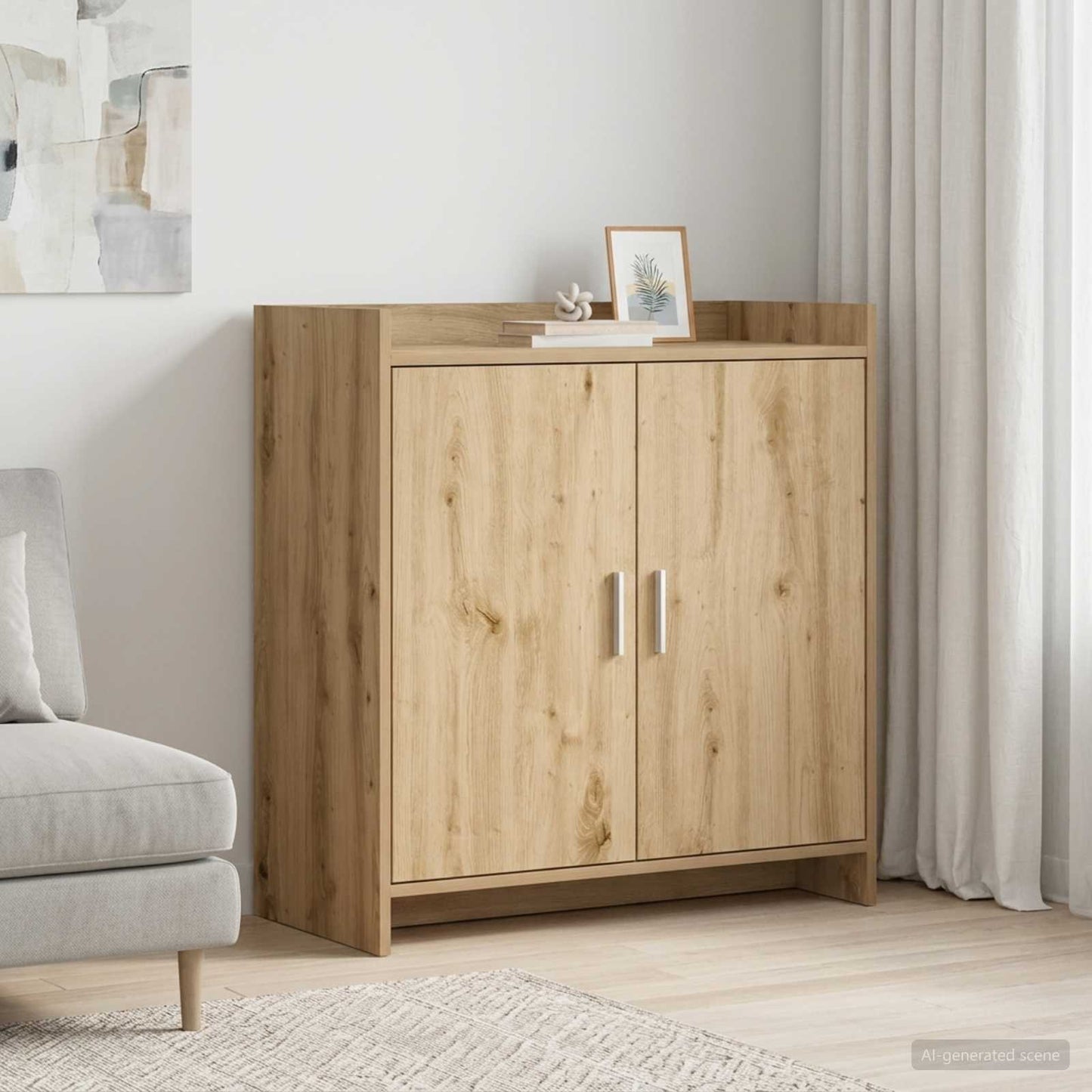 Sideboard Artisan Oak 72 x 36 x 80 cm Engineered Wood