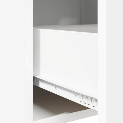 Sideboard White 75 x 33 x 80 cm Engineered Wood