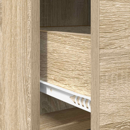 Sideboard Sonoma Oak 75 x 33 x 80 cm Engineered Wood