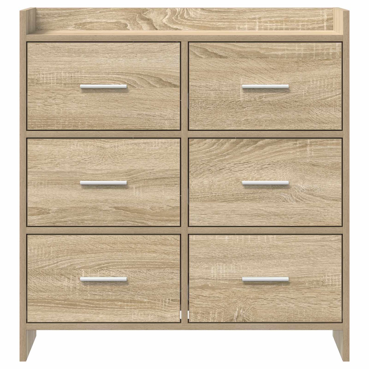 Sideboard Sonoma Oak 75 x 33 x 80 cm Engineered Wood