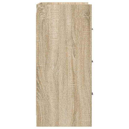 Sideboard Sonoma Oak 75 x 33 x 80 cm Engineered Wood