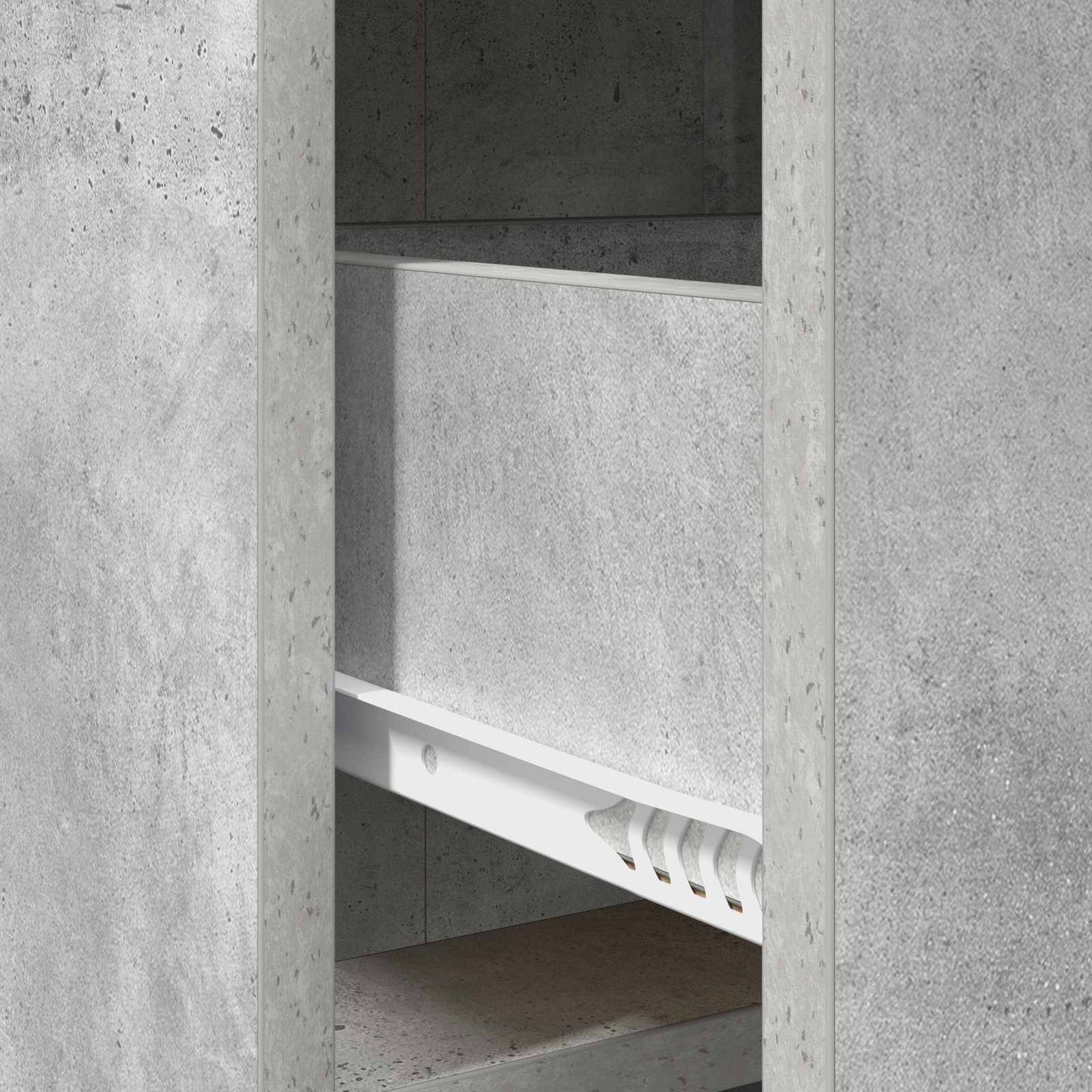 Sideboard Concrete Grey 75 x 33 x 80 cm Engineered Wood
