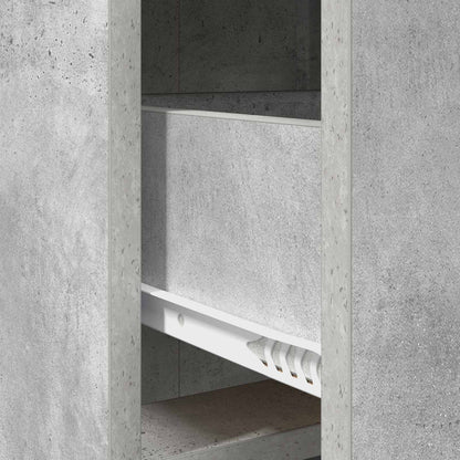 Sideboard Concrete Grey 75 x 33 x 80 cm Engineered Wood