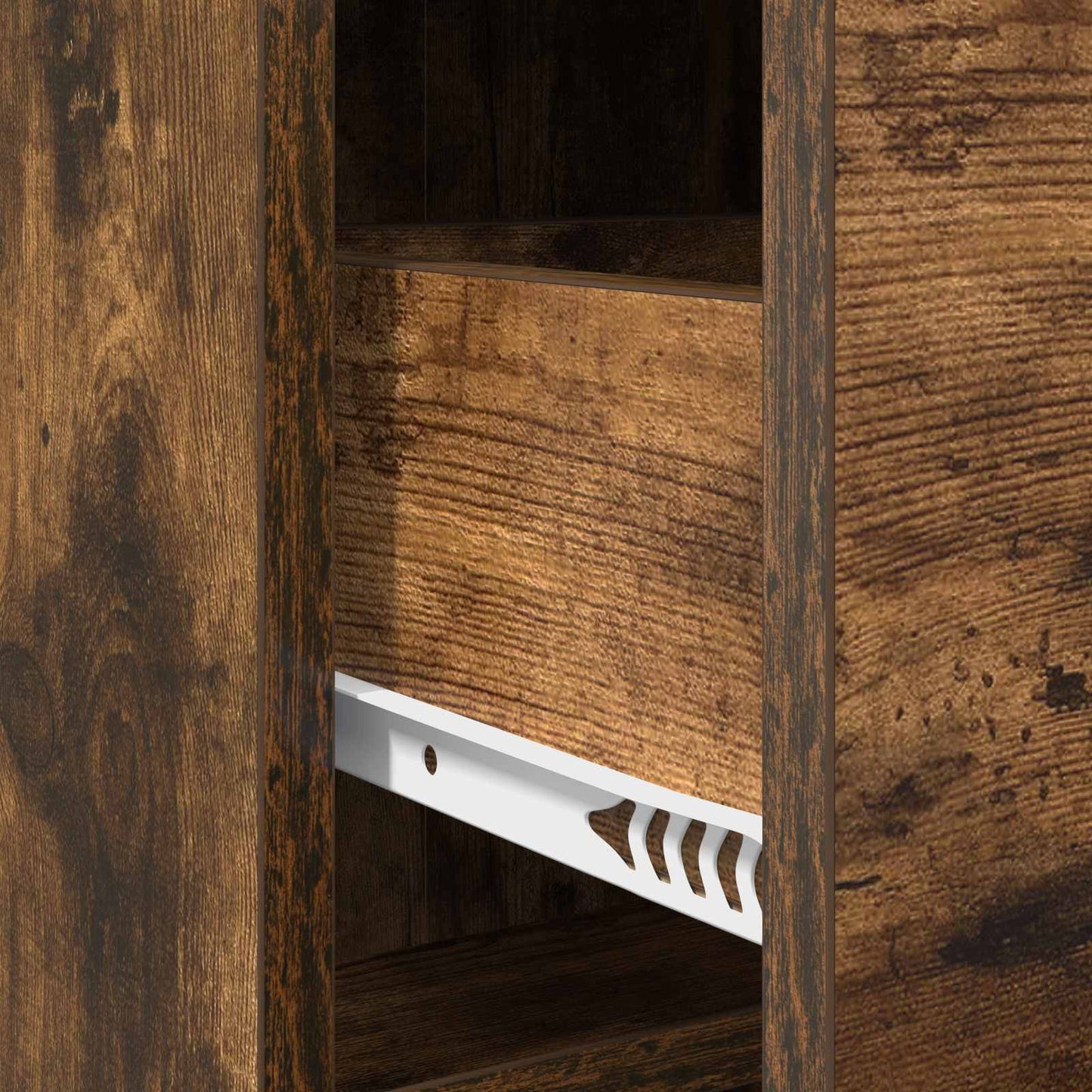 Sideboard Smoked Oak 75 x 33 x 80 cm Engineered Wood