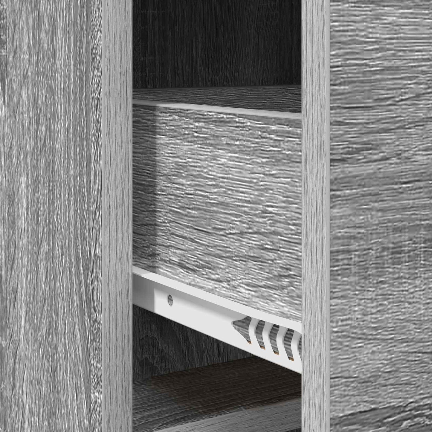 Sideboard Grey Sonoma 75 x 33 x 80 cm Engineered Wood