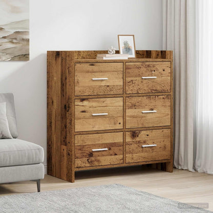 Sideboard Old Wood 75 x 33 x 80 cm Engineered Wood