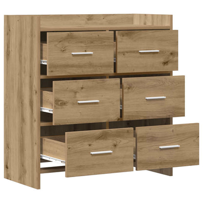 Sideboard Artisan Oak 75 x 33 x 80 cm Engineered Wood