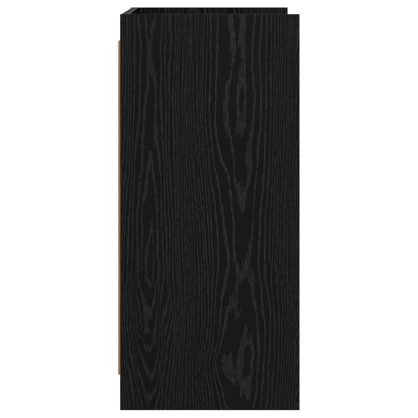 Sideboard Black Oak 75 x 36 x 80 cm Engineered Wood