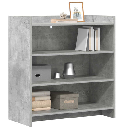 Sideboard Concrete Grey 75 x 36 x 80 cm Engineered Wood