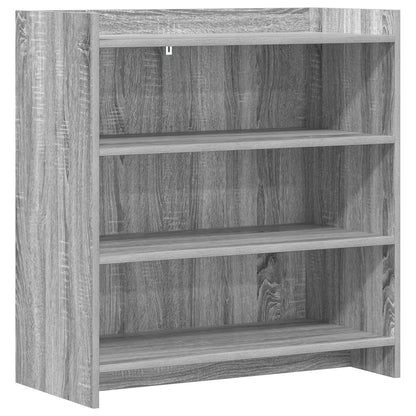 Sideboard Grey Sonoma 75 x 36 x 80 cm Engineered Wood