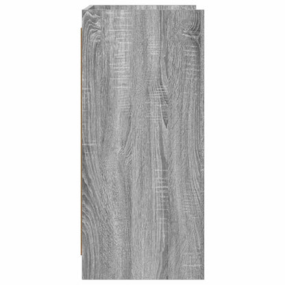 Sideboard Grey Sonoma 75 x 36 x 80 cm Engineered Wood