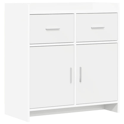 Sideboard White 75 x 36 x 80 cm Engineered Wood