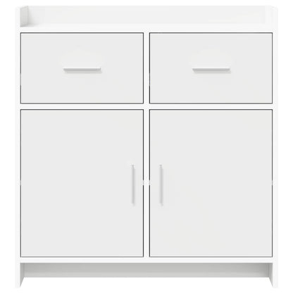 Sideboard White 75 x 36 x 80 cm Engineered Wood