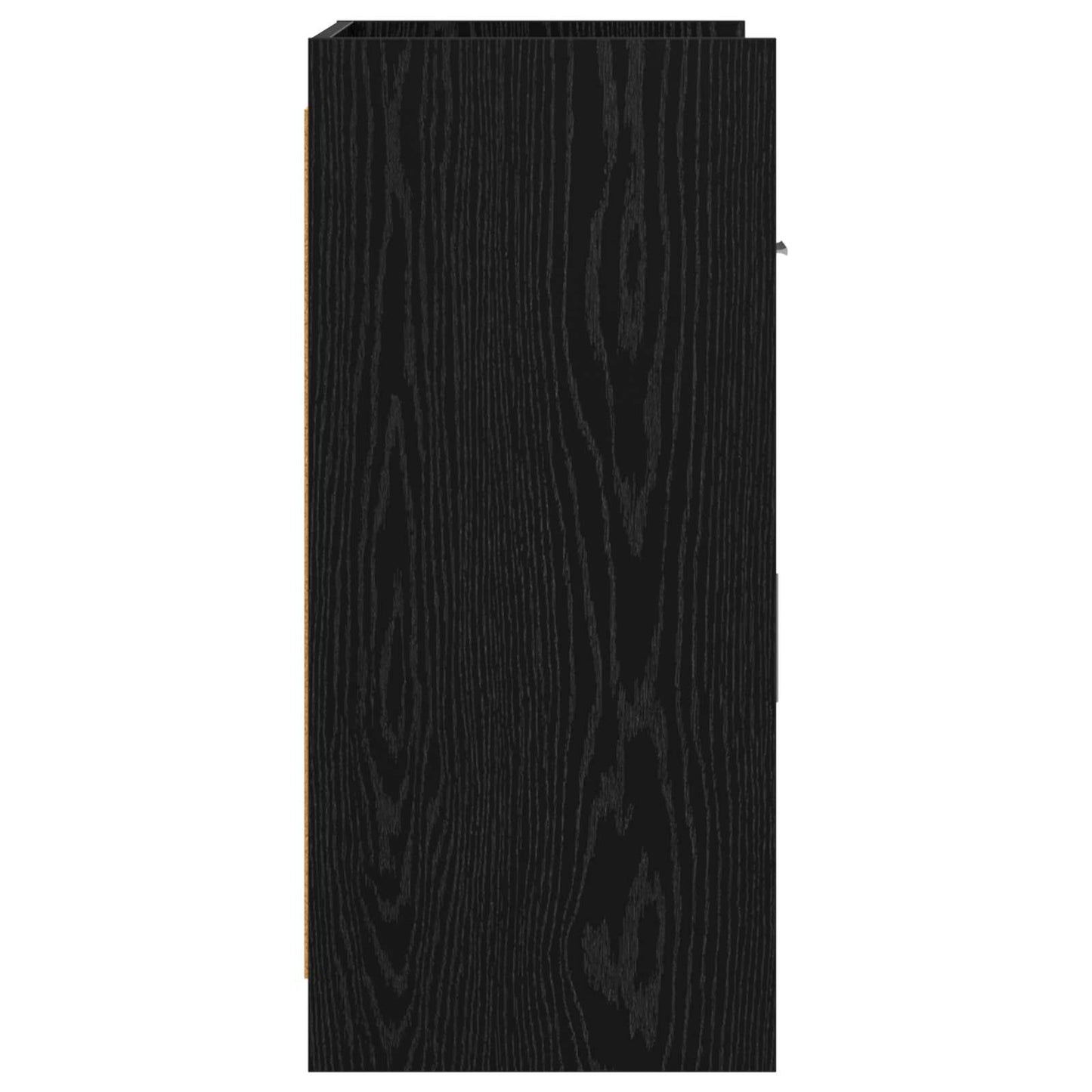 Sideboard Black Oak 75 x 36 x 80 cm Engineered Wood