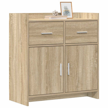 Sideboard Sonoma Oak 75 x 36 x 80 cm Engineered Wood