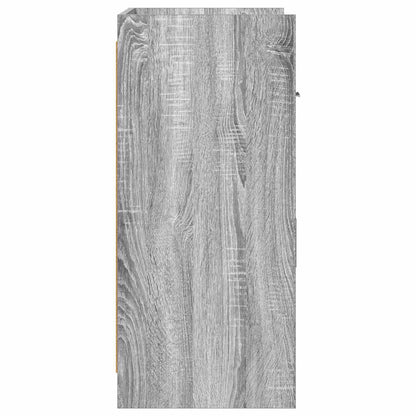 Sideboard Grey Sonoma 75 x 36 x 80 cm Engineered Wood