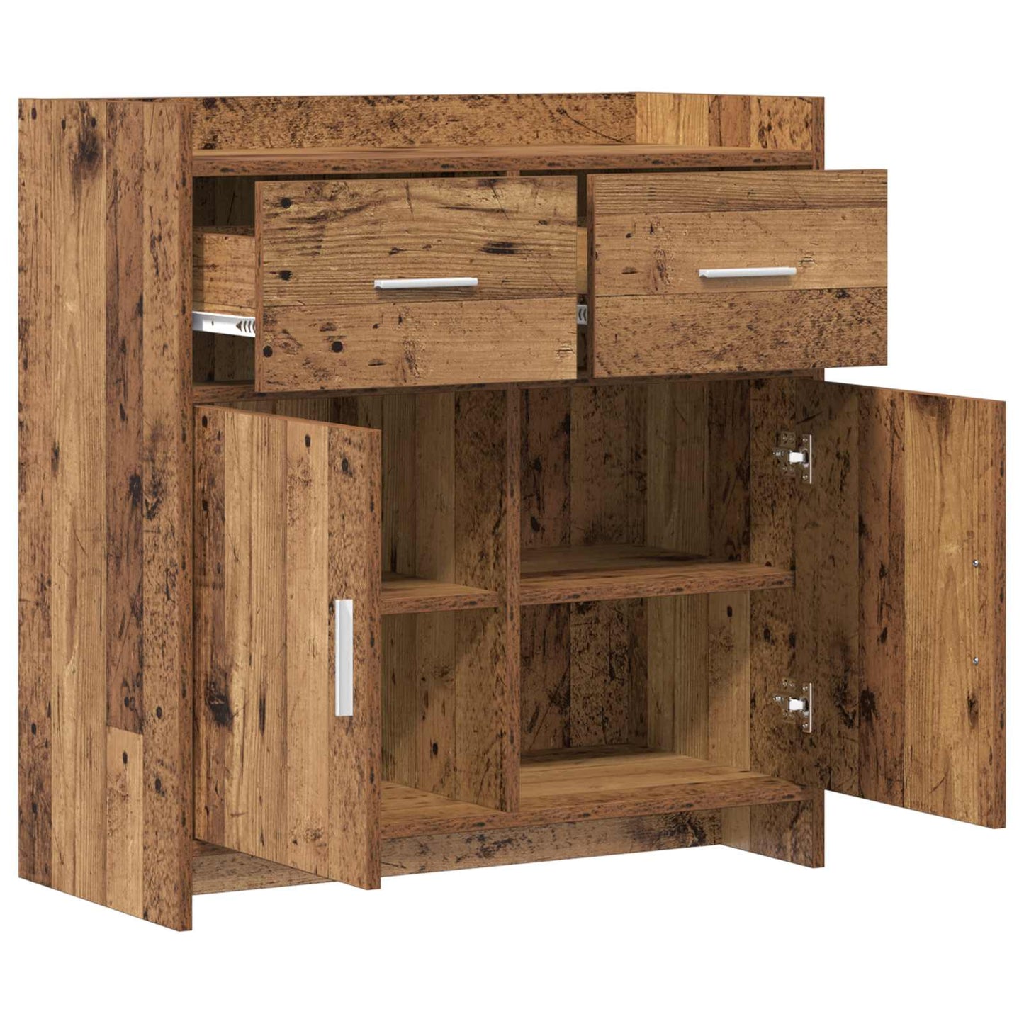 Sideboard Old Wood 75 x 36 x 80 cm Engineered Wood