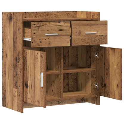 Sideboard Old Wood 75 x 36 x 80 cm Engineered Wood