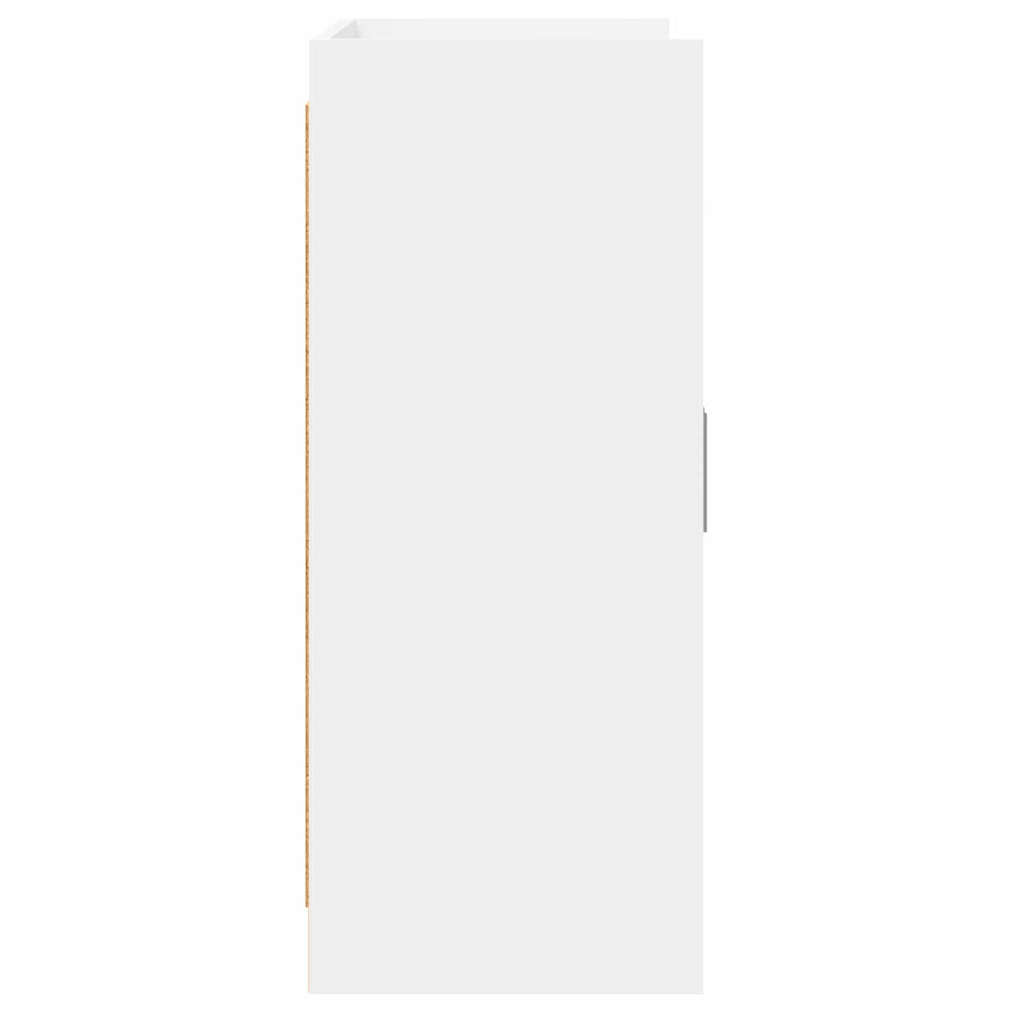 Sideboard White 98.5 x 33 x 80 cm Engineered Wood