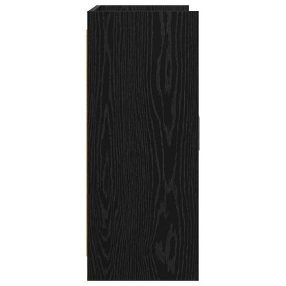 Sideboard Black Oak 98.5 x 33 x 80 cm Engineered Wood