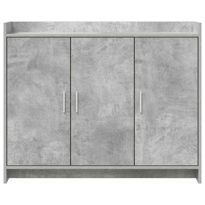 Sideboard Concrete Grey 98.5 x 33 x 80 cm Engineered Wood