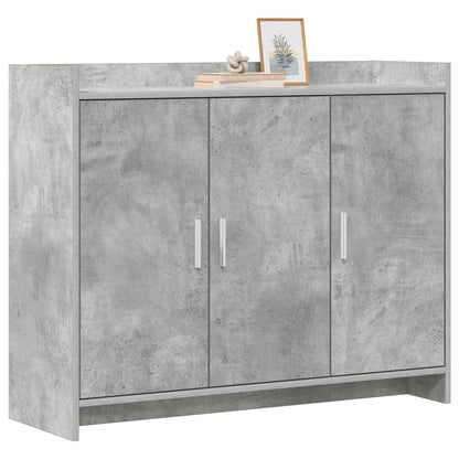 Sideboard Concrete Grey 98.5 x 33 x 80 cm Engineered Wood