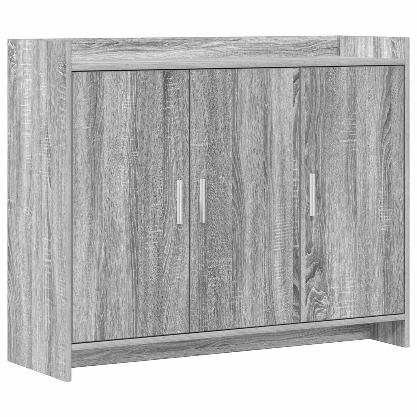 Sideboard Grey Sonoma 98.5 x 33 x 80 cm Engineered Wood