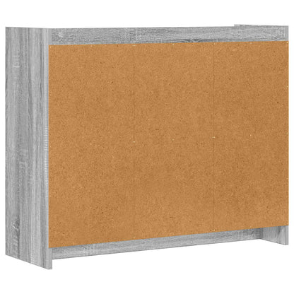 Sideboard Grey Sonoma 98.5 x 33 x 80 cm Engineered Wood