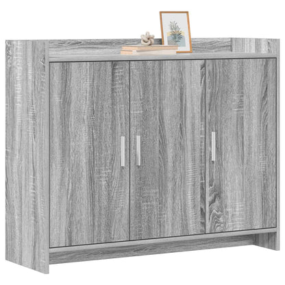 Sideboard Grey Sonoma 98.5 x 33 x 80 cm Engineered Wood